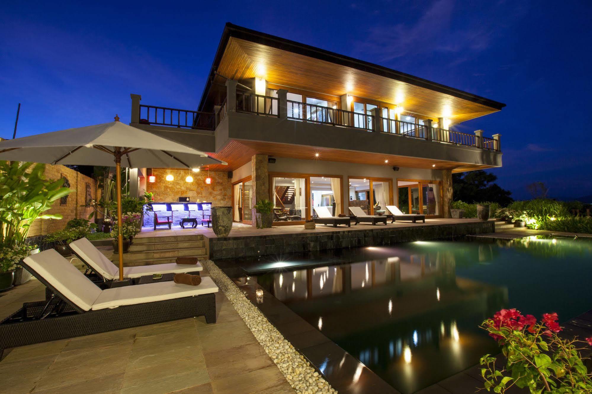 Baan Phuttarak - Seaview Private Villa Choeng Mon Extérieur photo